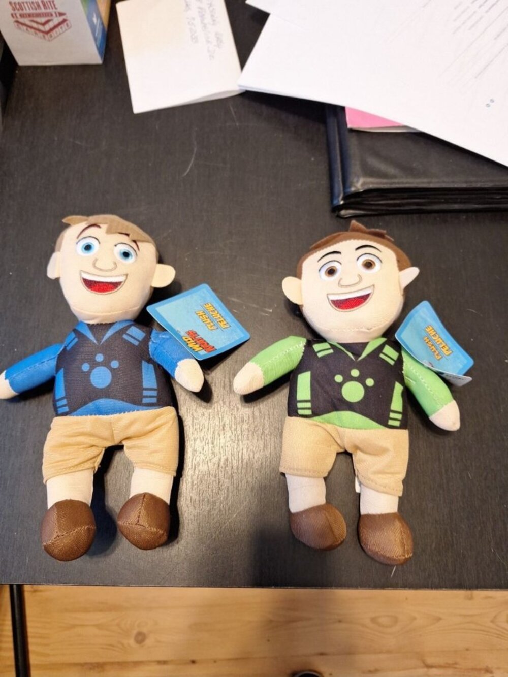 Wild Kratts Brothers Plush Set – Chris & Martin – PBS Kids Stuffed Toys Gift
